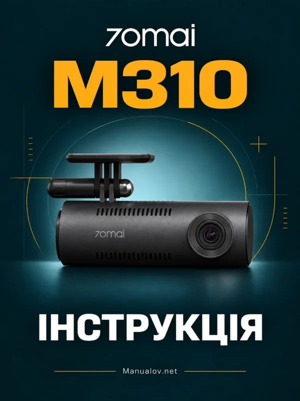 70mai M310. Інструкція користувача