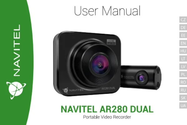 Navitel AR280 Dual — instrukcja obsługi
