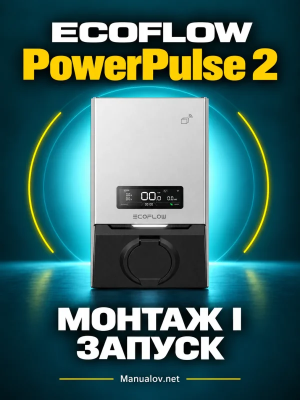 EcoFlow PowerPulse 2. Інструкція монтажу та першого запуску