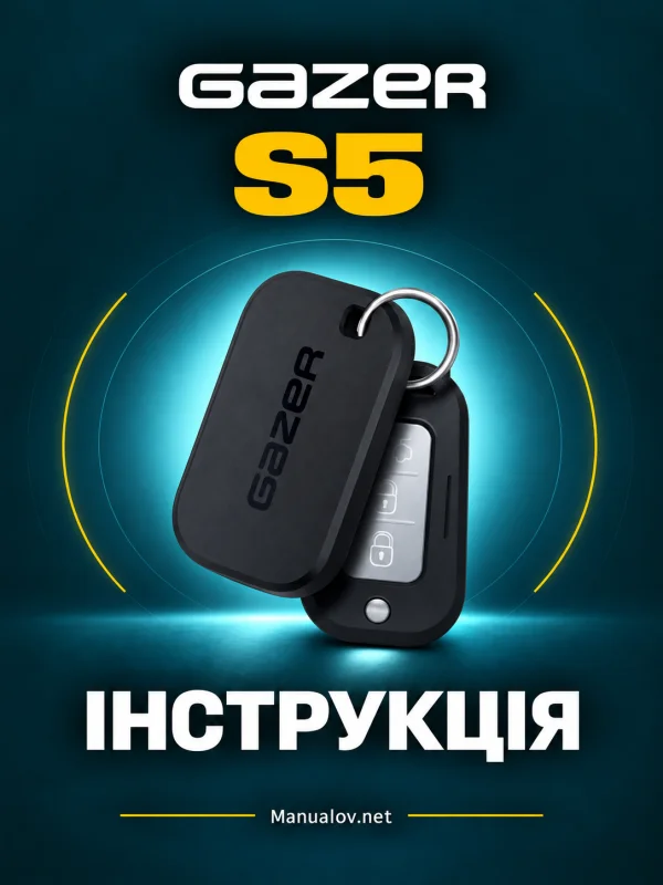 Gazer S5. Інструкція користувача українською