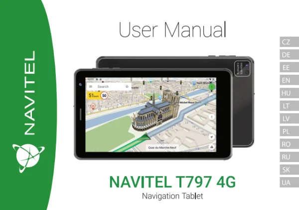 Navitel T797 4G — інструкція українською мовою