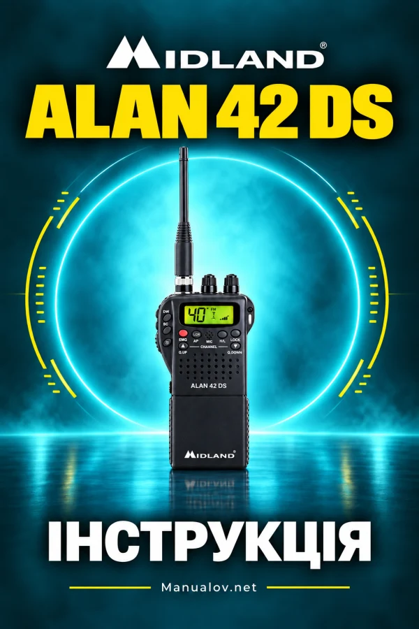 Midland Alan 42 DS — інструкція польською мовою