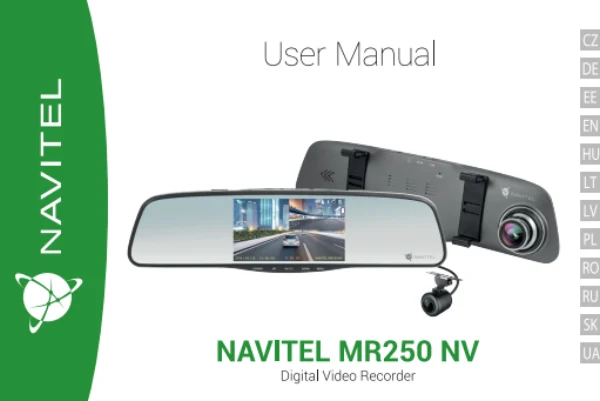 Navitel MR250 NV — instrukcja po ukraińsku