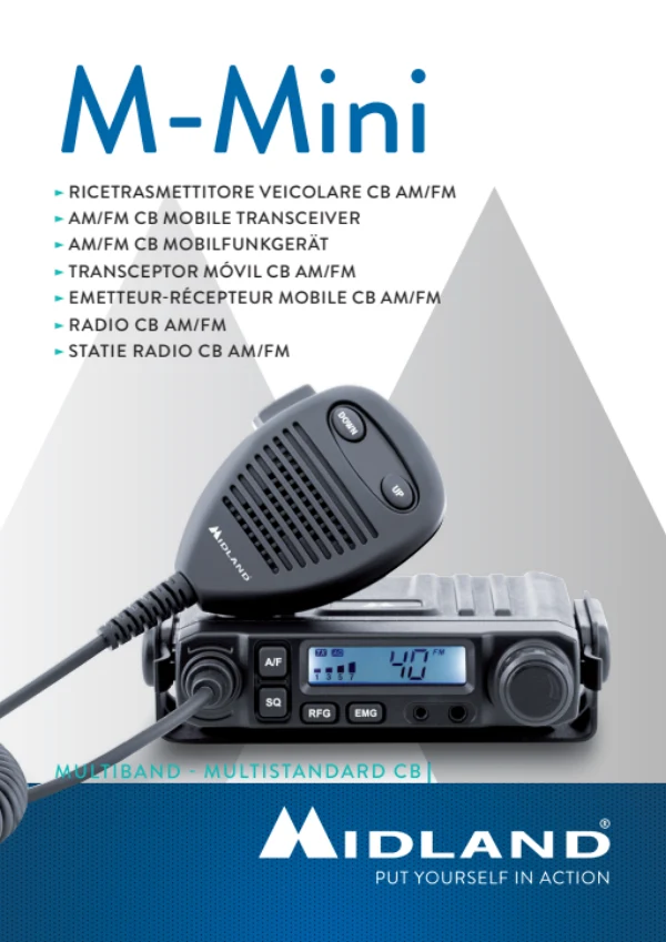 Midland M-Mini — інструкція польською мовою