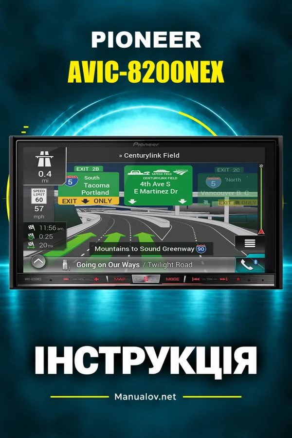Pioneer AVIC-8200NEX — instrukcja po angielsku (USA i Kanada)