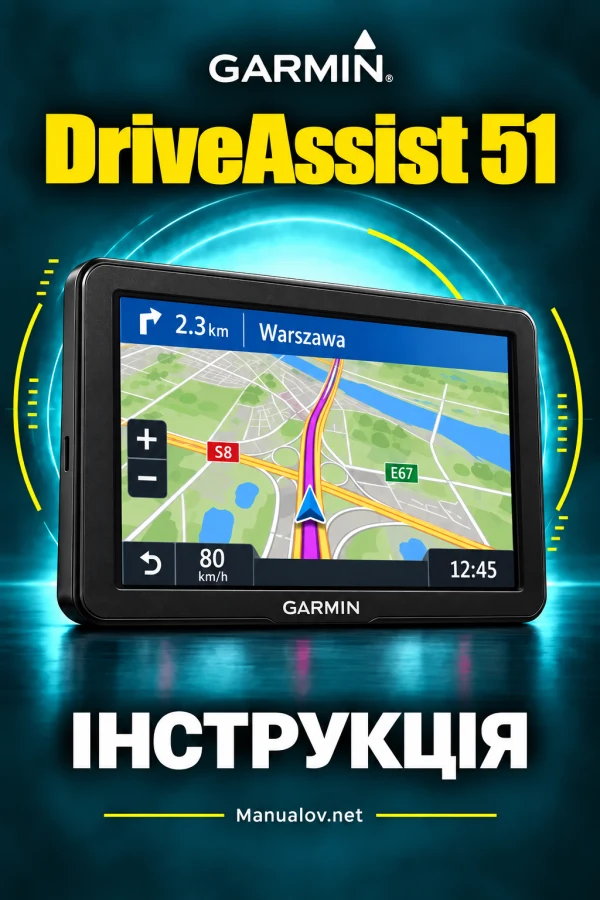 Garmin DriveAssist 51 — instrukcja po polsku
