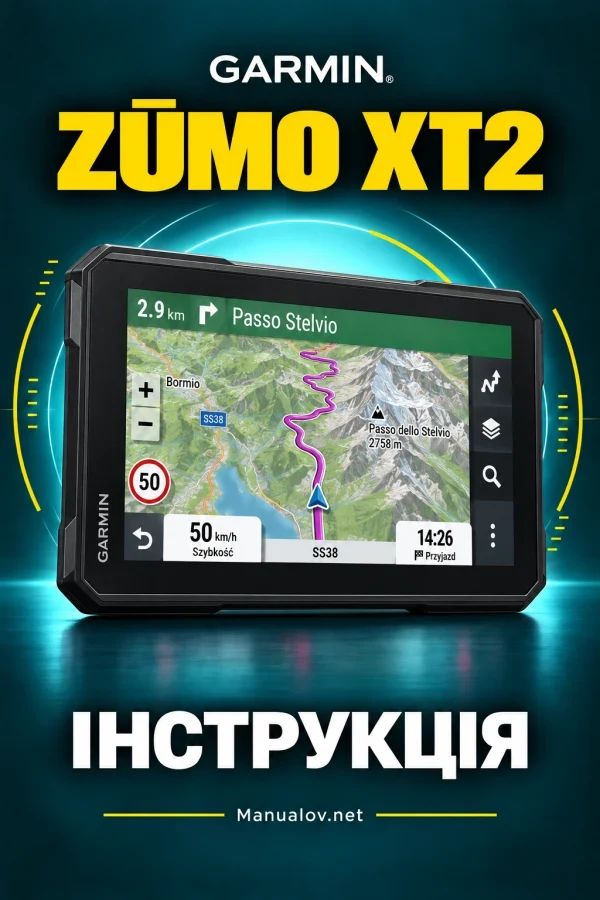 Garmin zumo XT2 — instrukcja po angielsku