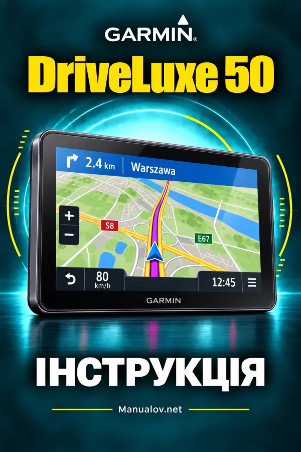 Garmin DriveLuxe 50 — instrukcja po polsku