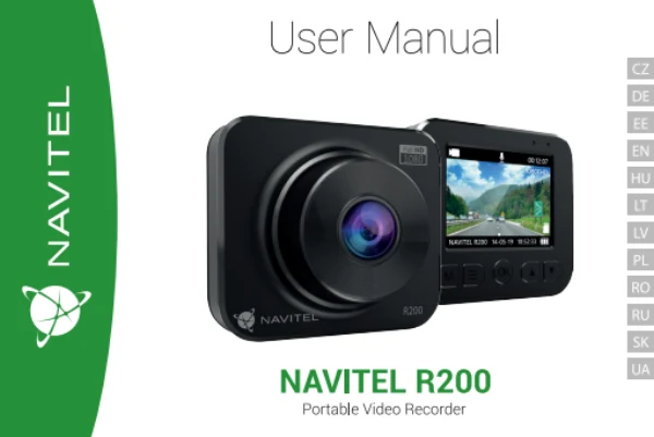 Navitel R200 — instrukcja po ukraińsku