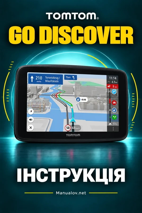 TomTom GO Discover — інструкція польською мовою