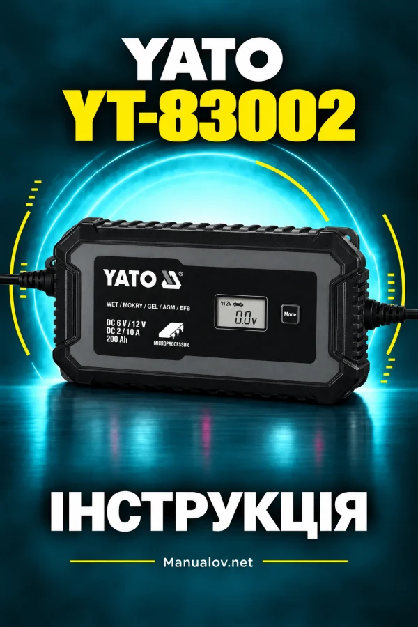 YATO YT-83002 — instrukcja po ukraińsku