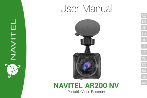 Navitel AR200 NV — instrukcja obsługi