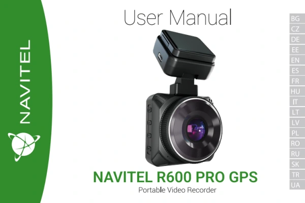 Navitel R600 PRO GPS — instrukcja obsługi