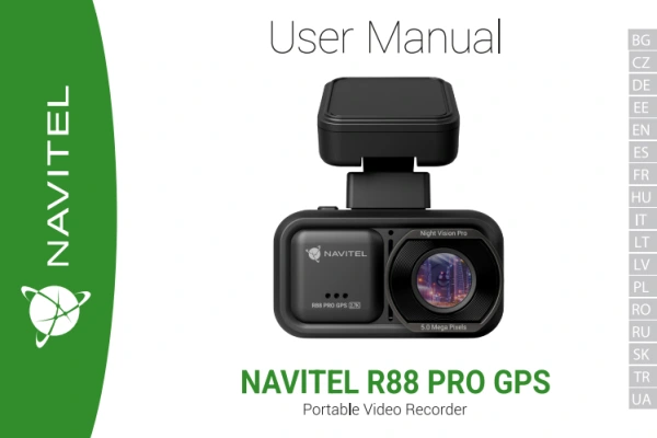 Navitel R88 PRO GPS — instrukcja obsługi