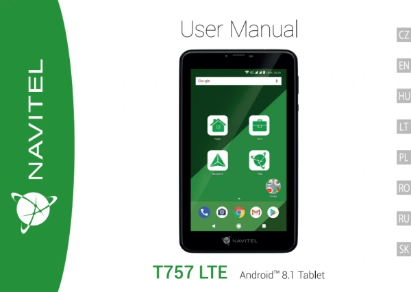 Navitel T757 LTE — інструкція з експлуатації