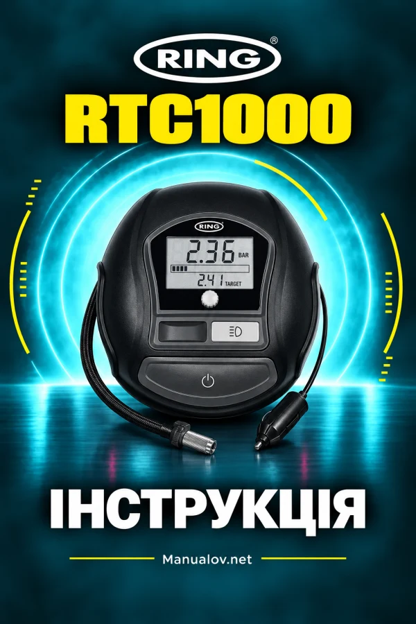 Ring RTC1000 — instrukcja graficzna z polskimi opisami