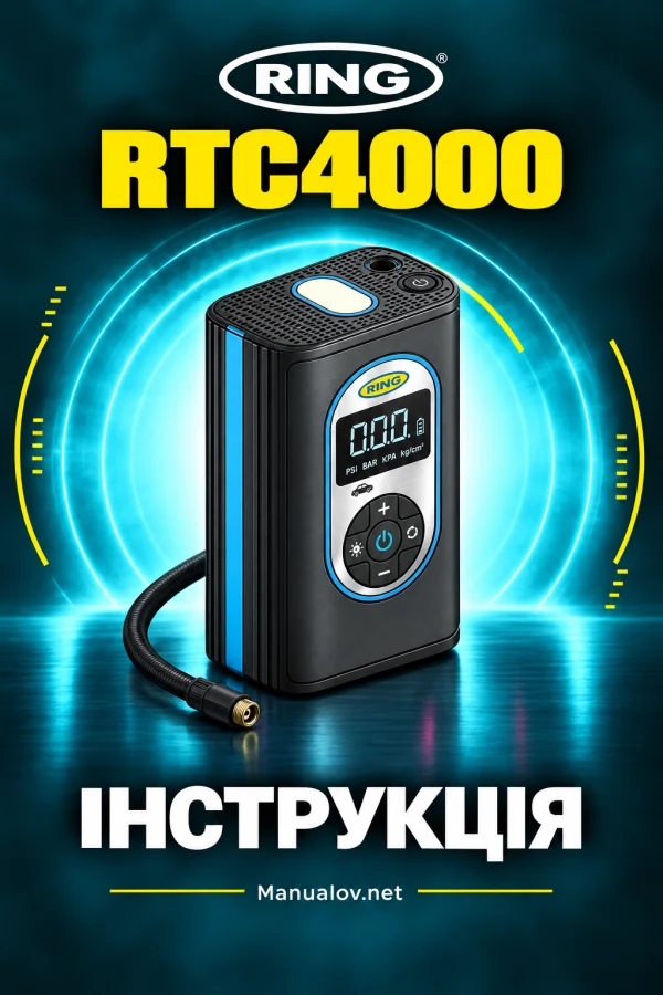Ring RTC4000 — instrukcja graficzna z polskimi opisami