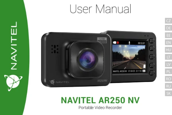 Navitel AR250 NV — instrukcja po polsku