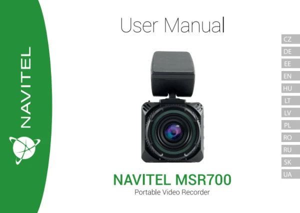 Navitel MSR700 — instrukcja po ukraińsku