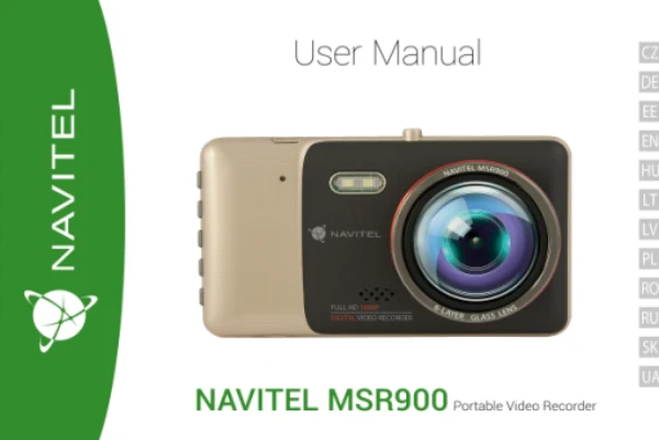 Navitel MSR900 — instrukcja po ukraińsku