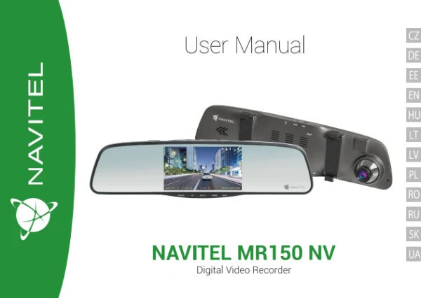 Navitel MR150 NV — instrukcja po ukraińsku
