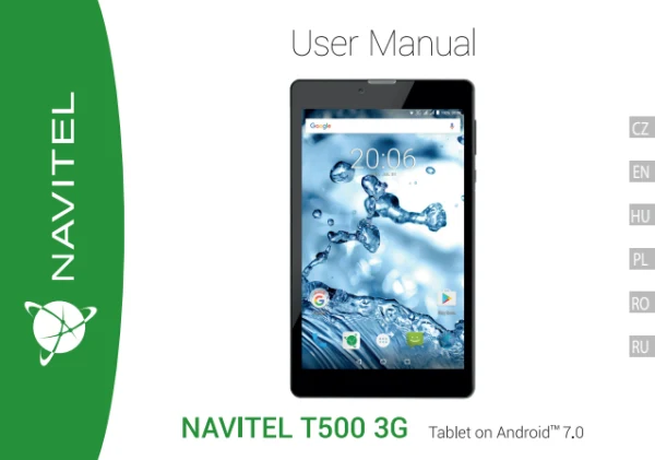 Navitel T500 3G — інструкція польською мовою