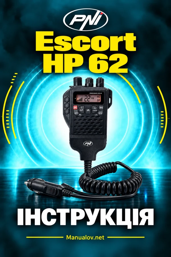 PNI Escort HP62 — instrukcja po polsku