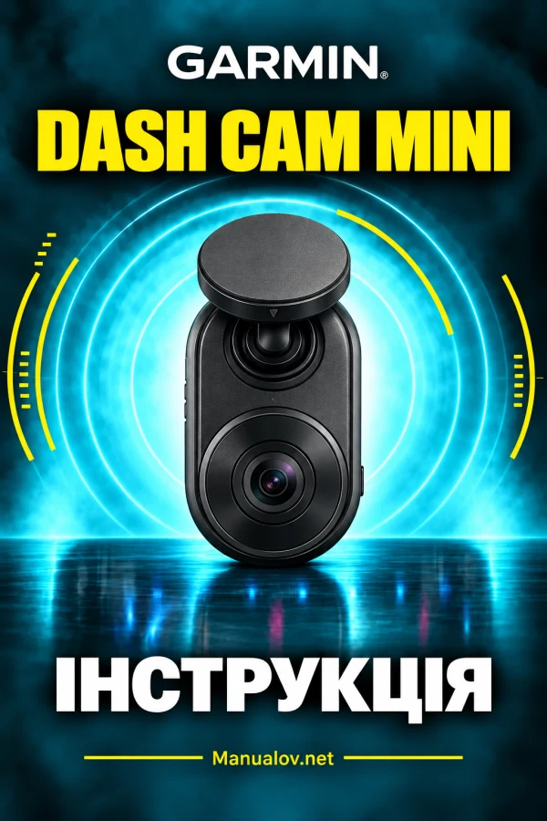 Garmin Dash Cam Mini — instrukcja po polsku