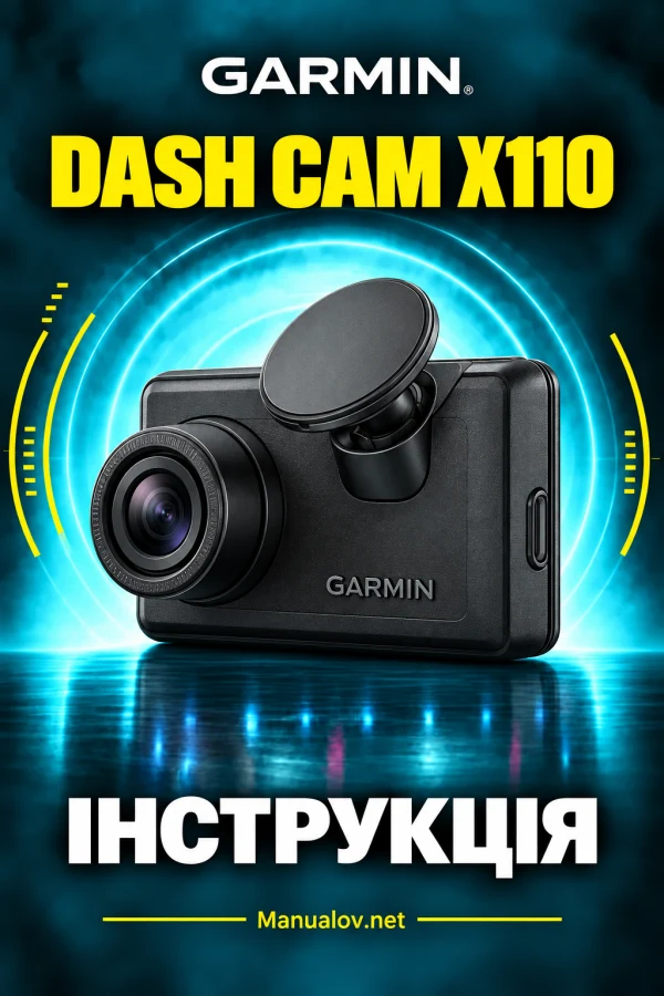 Garmin Dash Cam X110 — instrukcja po polsku