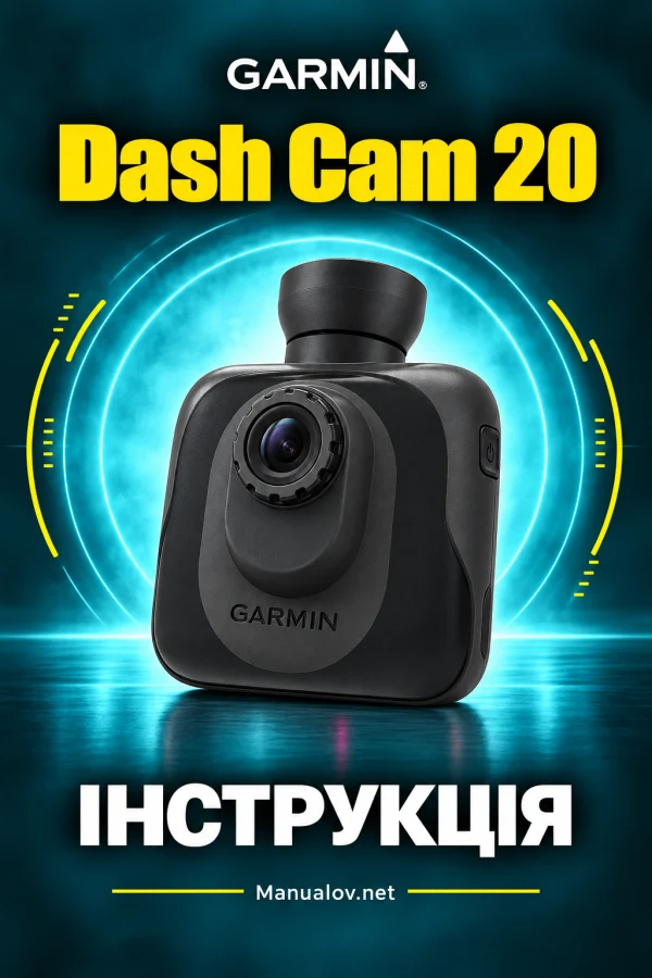 Garmin Dash Cam 20 — instrukcja po polsku
