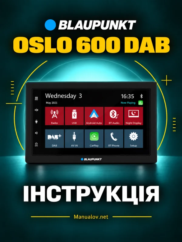 Blaupunkt Oslo 600 DAB — instrukcja po polsku