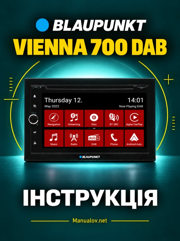 Blaupunkt Vienna 700 DAB — instrukcja po polsku