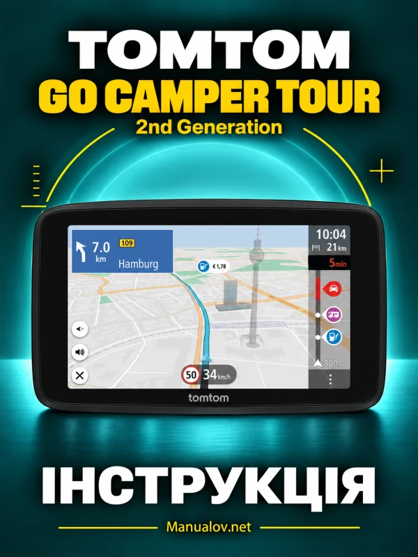 TomTom GO Camper Tour 2nd Generation — instrukcja po polsku