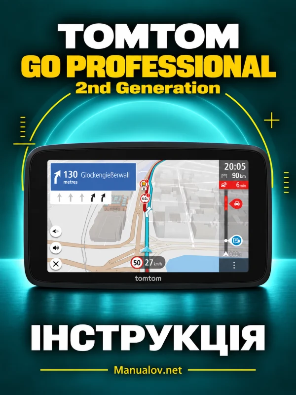 TomTom GO Professional 2nd Generation — instrukcja po polsku