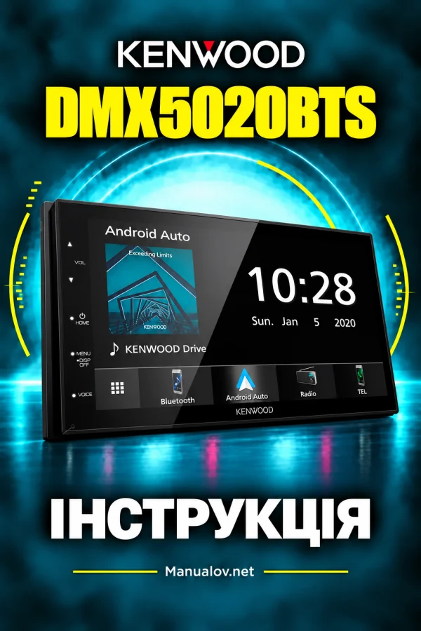 Kenwood DMX5020BTS — instrukcja po polsku