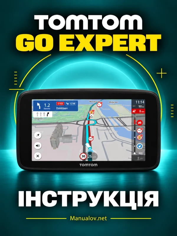 TomTom GO Expert — instrukcja po angielsku