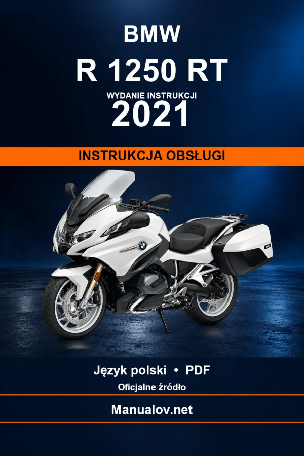 BMW R 1250 RT — видання 2021 — інструкція з експлуатації