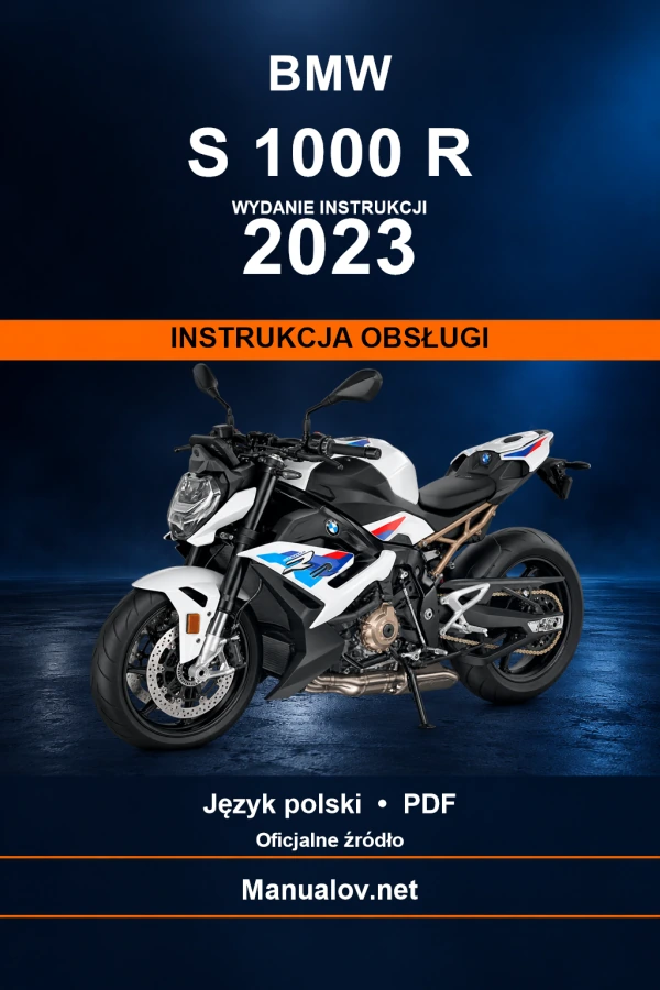BMW S 1000 R — видання 2023 — інструкція з експлуатації