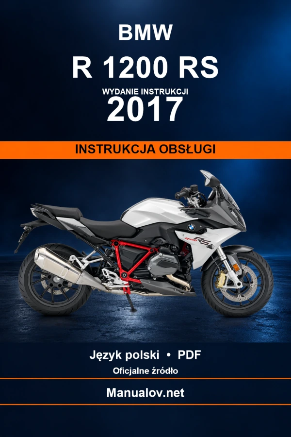 BMW R 1200 RS — видання 2017 — інструкція з експлуатації
