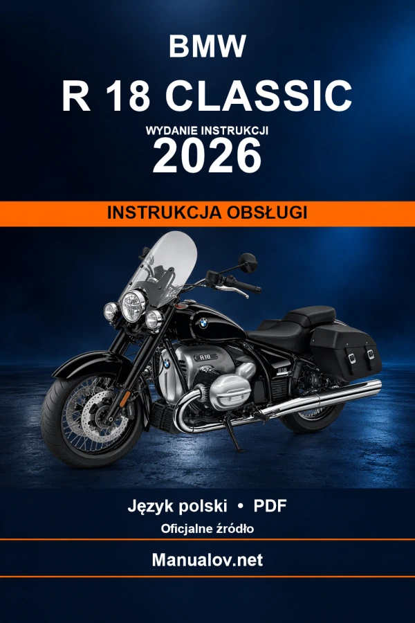 BMW R 18 Classic — видання 2026 — інструкція з експлуатації
