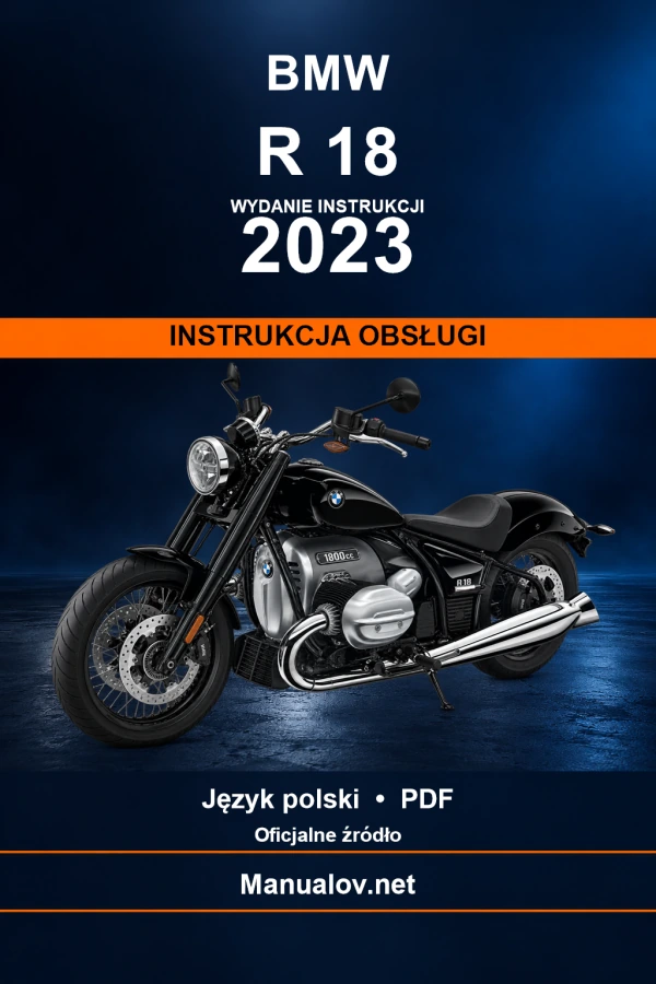 BMW R 18 — видання 2023 — інструкція з експлуатації