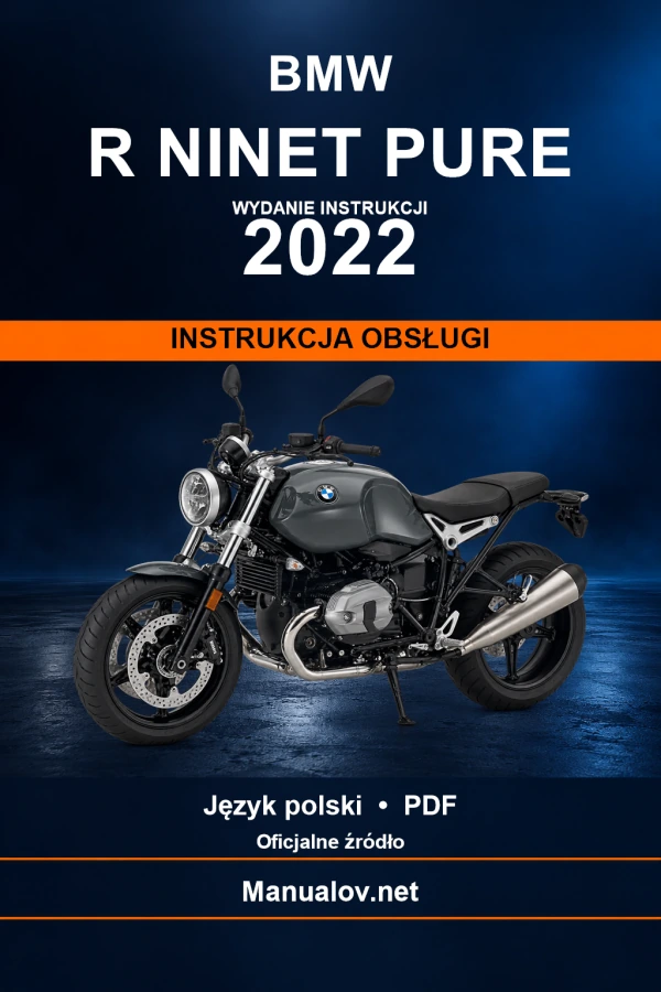 BMW R nineT Pure — видання 2022 — інструкція з експлуатації