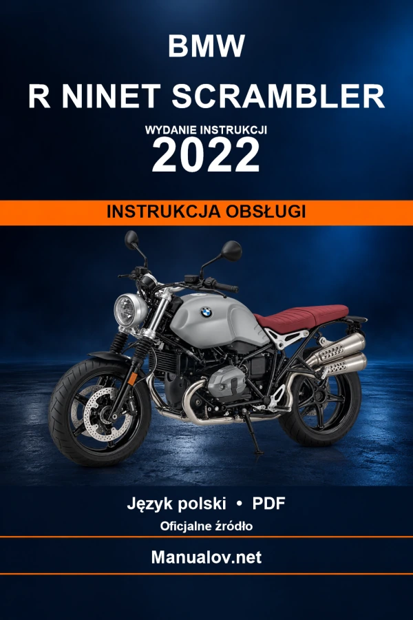 BMW R nineT Scrambler — видання 2022 — інструкція з експлуатації
