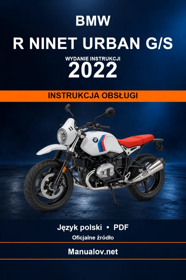 BMW R nineT Urban G/S — видання 2022 — інструкція з експлуатації