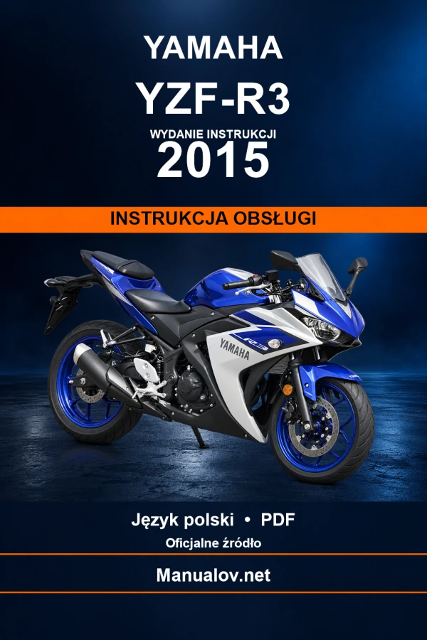 Yamaha YZF-R3 — видання 2015 — інструкція з експлуатації