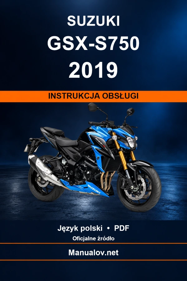 Suzuki GSX-S750 2019 — інструкція з експлуатації