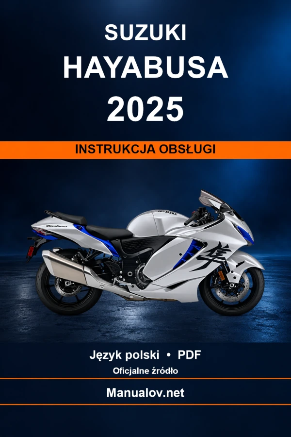 Suzuki Hayabusa 2025 — інструкція з експлуатації