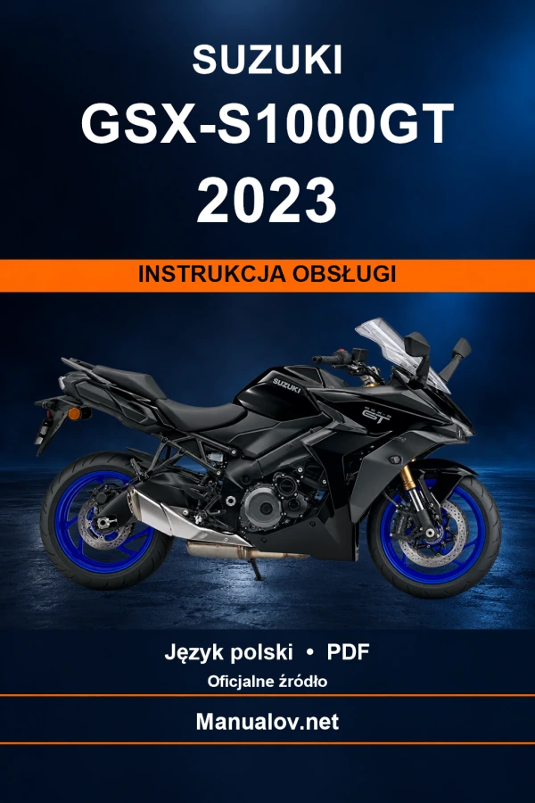 Suzuki GSX-S1000GT 2023 — інструкція з експлуатації