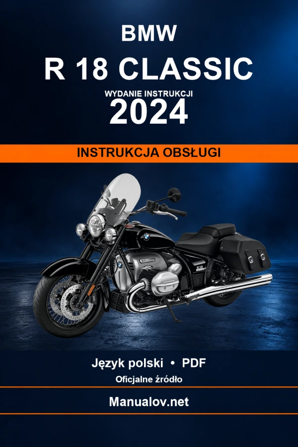 BMW R 18 Classic — видання 2024 — інструкція з експлуатації