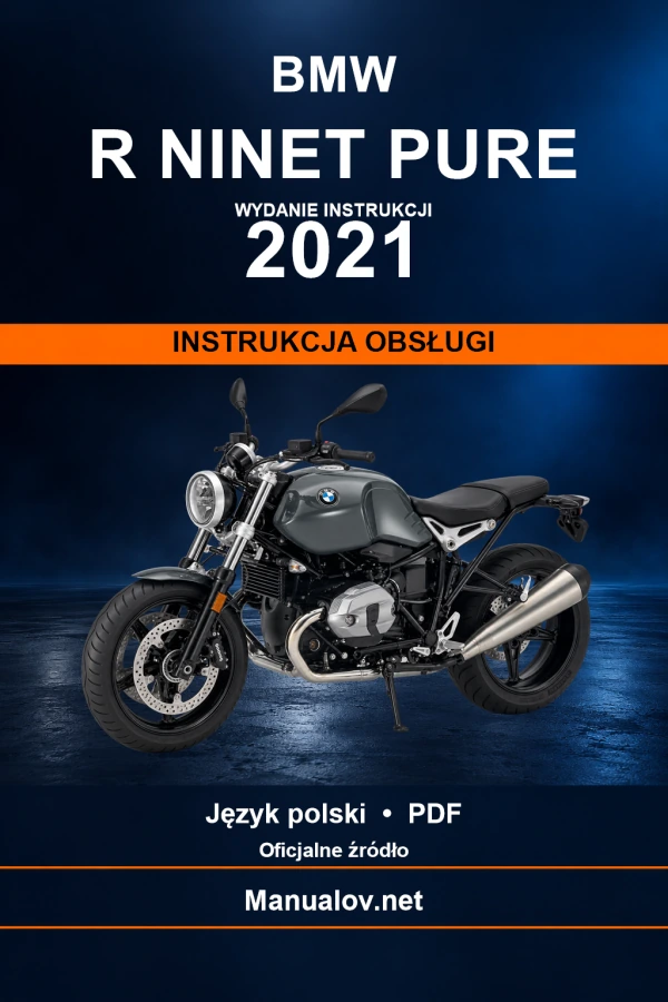 BMW R nineT Pure — видання 2021 — інструкція з експлуатації